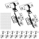 Hochwertige Edelstahlscharniere,10 Stück Scharniere für Schranktüren,...