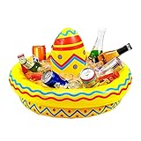 W WIDMANN MILANO Party Fashion 04839 - Aufblasbarer Getränkekühler Sombrero,...