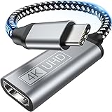 USB C auf HDMI Adapter - Type C zu HDMI 4K Adapter (Kompatibel mit Thunderbolt...