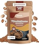 Muskatnuss gemahlen Monte Nativo (300g) - Fein gemahlene Muskatnüsse - Nutmeg -...