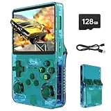 Febotak R36S Retro-Handheld-Spielkonsole, 3,5-Zoll-IPS-Bildschirm, 128 GB...