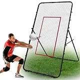 LIANTRAL Volleyball Rebounder Netz, 2,2 x 1,2 m, Volleyball-Trainingsgerät mit...