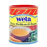 Klare Delikateß-Suppe Classic - Wela 1/1 Dose