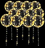 Led Ballons Mini Ballonlichter Warmweiß 12PCS Durchsichtige Luftballons...