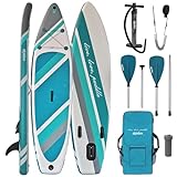 ALPIDEX Stand Up Paddle Set SUP 320 x 76 x 15 cm max. belastbar bis 200 kg...