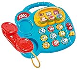 Simba 104010016 - ABC buntes Telefon, Babyspielzeug, Drehbilderdisplay, Melodie,...