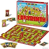 Ravensburger Familienspiel 26063 - das Verrückte Labyrinth Super Mario - mit...