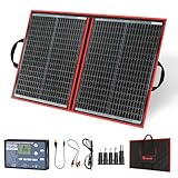 DOKIO Solarpanel Faltbar 100W Monokristalline Solarmodule Tragbar mit...