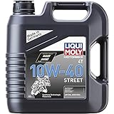 LIQUI MOLY Motorbike 4T 10W-40 Street | 4 L | Motorrad 4-Takt-Öl | Art.-Nr.:...
