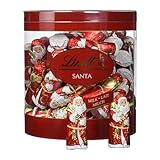 Lindt Schokolade | Mini Santa Milch Box | 700g | 66 Mini Weihnachtsmänner aus...