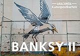 Postkarten-Set Banksy II: 18 Kunstpostkarten aus hochwertigem Karton. ca....