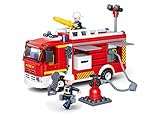 Sluban Klemmbausteine Sluban_M38-B0626 SL95396, Tanklöschfahrzeug (345 Teile)...