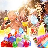 333 Stück Wasserballons, Wasserbomben Selbstschließend 60 Sekunden...