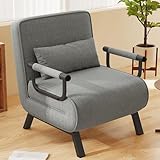 Hawthyhome 4 in 1 Schlafsessel, Schlafsofa mit Bettfunktion, Platzsparendes...