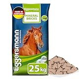 Eggersmann Mein Pferdefutter Mineral Bricks 25 kg - Mineralfutter für Pferde -...