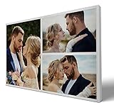 wandmotiv24 Leinwandbild 260 g/m ² - Foto-Collage mit 3 Fotos - Fotogeschenk -...