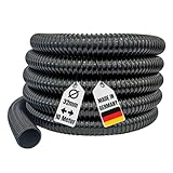 AquaOne Teichschlauch 32 mm 1 1/4' 10 Meter I Hochwertiger Teich Schlauch für...