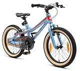BIKESTAR Kinder Fahrrad Aluminium Mountainbike mit V-Bremse für Mädchen und...