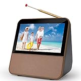 HassoKon Digitaler Tragbarer Fernseher DVB-T2, 1080P HD Mini TV DAB+,DSP...