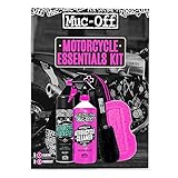 Muc-Off Basis Motorrad Pflegeset – Must-Have Motorrad Zubehör für Reinigung...
