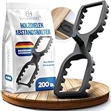 Bauhandel24-200 Stück Terrassendielen Abstandhalter 4mm Fugenbreite,...