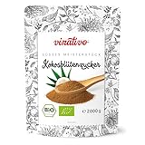 vinativo Kokosblütenzucker BIO – 2kg – Alternative zu Haushaltszucker –...