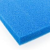 Pondlife Filterschaum blau 50x50x3 cm PPI 20 mittel, Filtermatte Teich und...