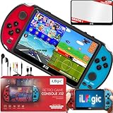 iLogic Handkonsolen Spielkonsole Tragbare X12 5000 5.1' Retro Handheld Spiele...