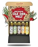 TIMBER TASTE® Öl Geschenkset Frauen & Männer Welt | 5 Erlesene Essige &...