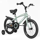 BODIOO Kinderfahrrad 12 Zoll, Fahrrad für Jungen und Mädchen mit...
