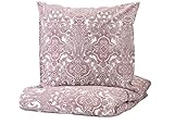 JÄTTEVALLMO IKEA Bettwäscheset in rosa; 100% Baumwolle; 2-teilig;...