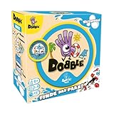 Zygomatic, Dobble Waterproof, Eco-Sleeves, Familienspiel, Kartenspiel, 2-8...