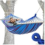 ZOLTA Hängematte 200x80cm - Indoor- und Outdoor - Hängeschaukel -...