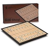 Yellow Mountain Imports Shogi Japanisches Schach Magnetisches Reise-Spiel-Set -...