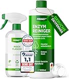 PRINOX 1030ml Enzymreiniger Konzentrat inkl. Mischflasche I STARKER...