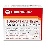 ALIUD PHARMA Ibuprofen AL direkt 400 mg Pulver zum Einnehmen, 20 Beutel: Bei...