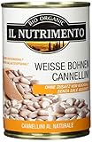 IL NUTRIMENTO Weisse Bohnen natur (Cannellini) - ohne Salz, 12er Pack (12 x 400...