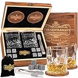 Whisiskey Whisky Gläser Set - Whiskey Geschenkset Glas - Whiskygläser -...