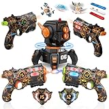 VATOS Wiederaufladbares Infrarot Laser Tag mit Projektor, 2 Spieler Spielzeug...