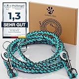 Testnote: Sehr gut - Hundeleine reflektierend I 2m, verstellbar, wetterfest &...