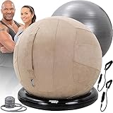 Miweba Sports Gymnastikball-Set - Traglast 500 Kg - 65 cm - Gymnastikball und...