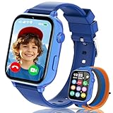 Ucani 4G Smartwatch Kinder, Kinder Telefonuhr mit GPS, WiFi, SOS,...