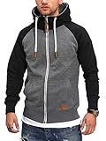 Rello & Reese Herren Sweatjacke Hoodie Zip-Jacke Kapuzenpullover MT-7681...