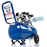 NTG Silent Kompressor 9 Bar | 50 L Tank | 1470W Starke Leistung | Ölfrei |...