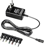 Amazon Basics Universal-Steckernetzteil mit 7 abnehmbaren Steckern, 3-12 V...