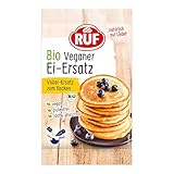RUF Bio Veganer Ei-Ersatz, 100% pflanzlicher Vollei-Ersatz, Ei-Ersatz-Pulver zum...