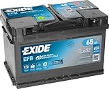 Exide EL652 Start Stop EFB 12V 65Ah 650A