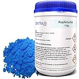 Kupfersulfat 1kg in Dose von Centra24, Made in GERMANY, Kupfervitriol,...