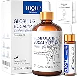 HIQILI 100ml Eukalyptusöl, 100% Reines Natürliches Ätherisches Öl für...