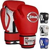 4-oz Farabi Kids Boxing Gloves Synthetic Leather for Training Punching Sparring...